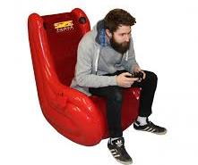 man on gaming chairs